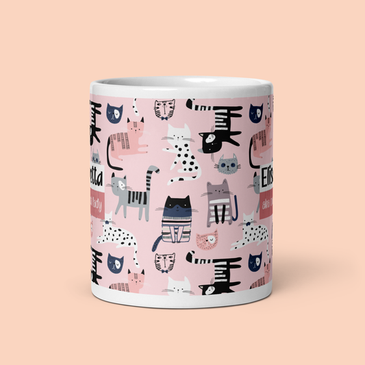 Tazza Personalizzata “Crazy Cat Lady”