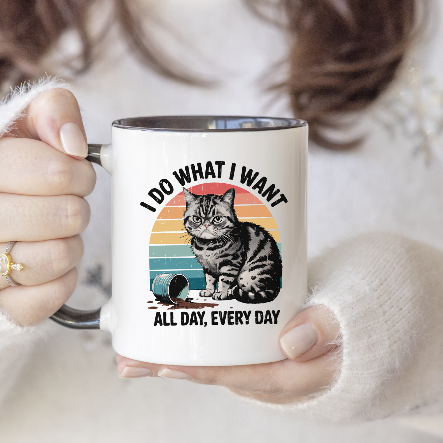 "Rebel Cat" Mug