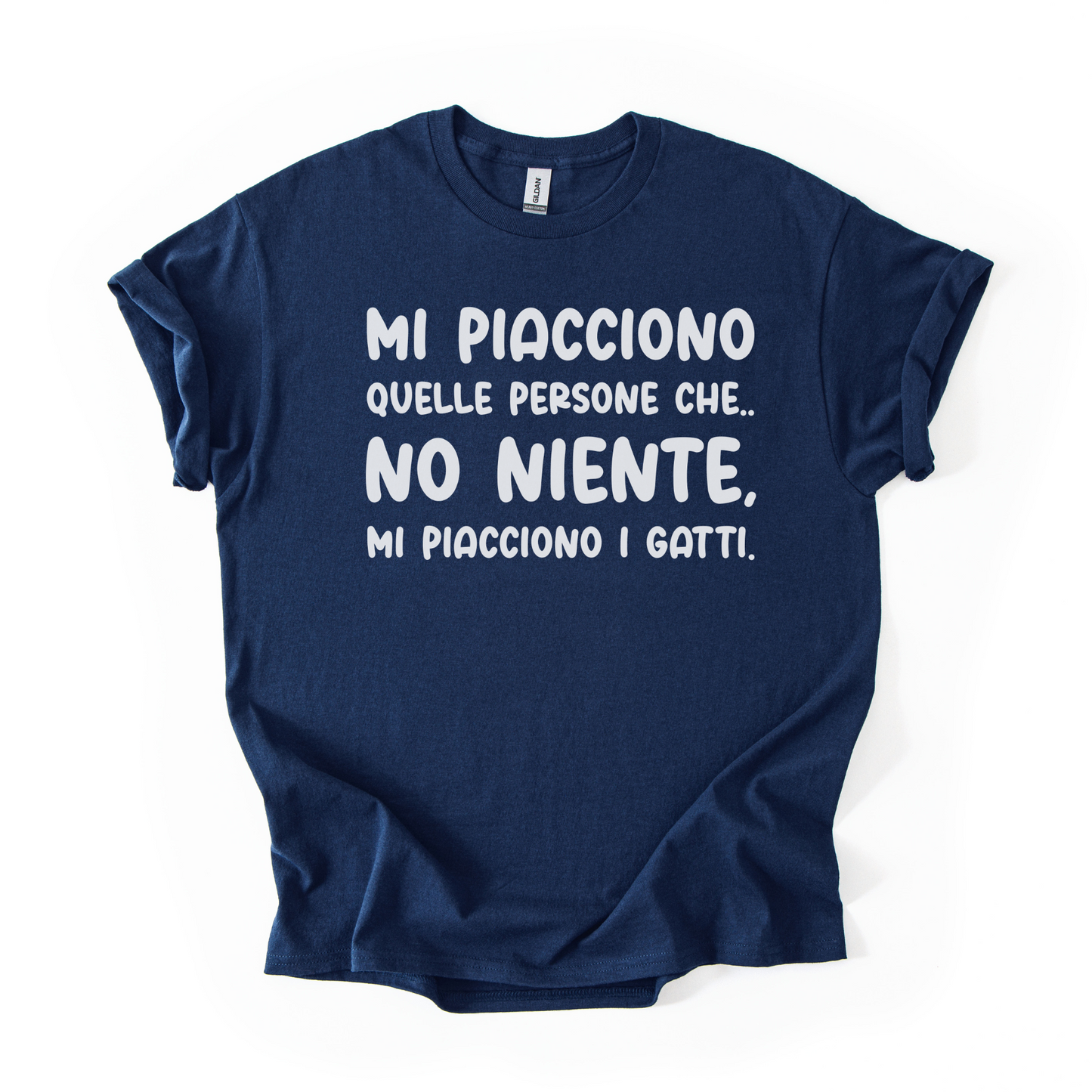 T-shirt Unisex "Mi piacciono i gatti"