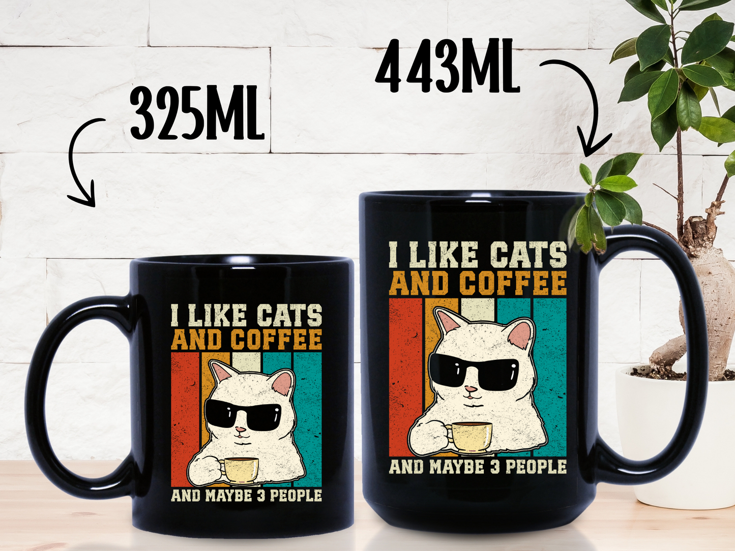 Tazza "Cats and Coffee"