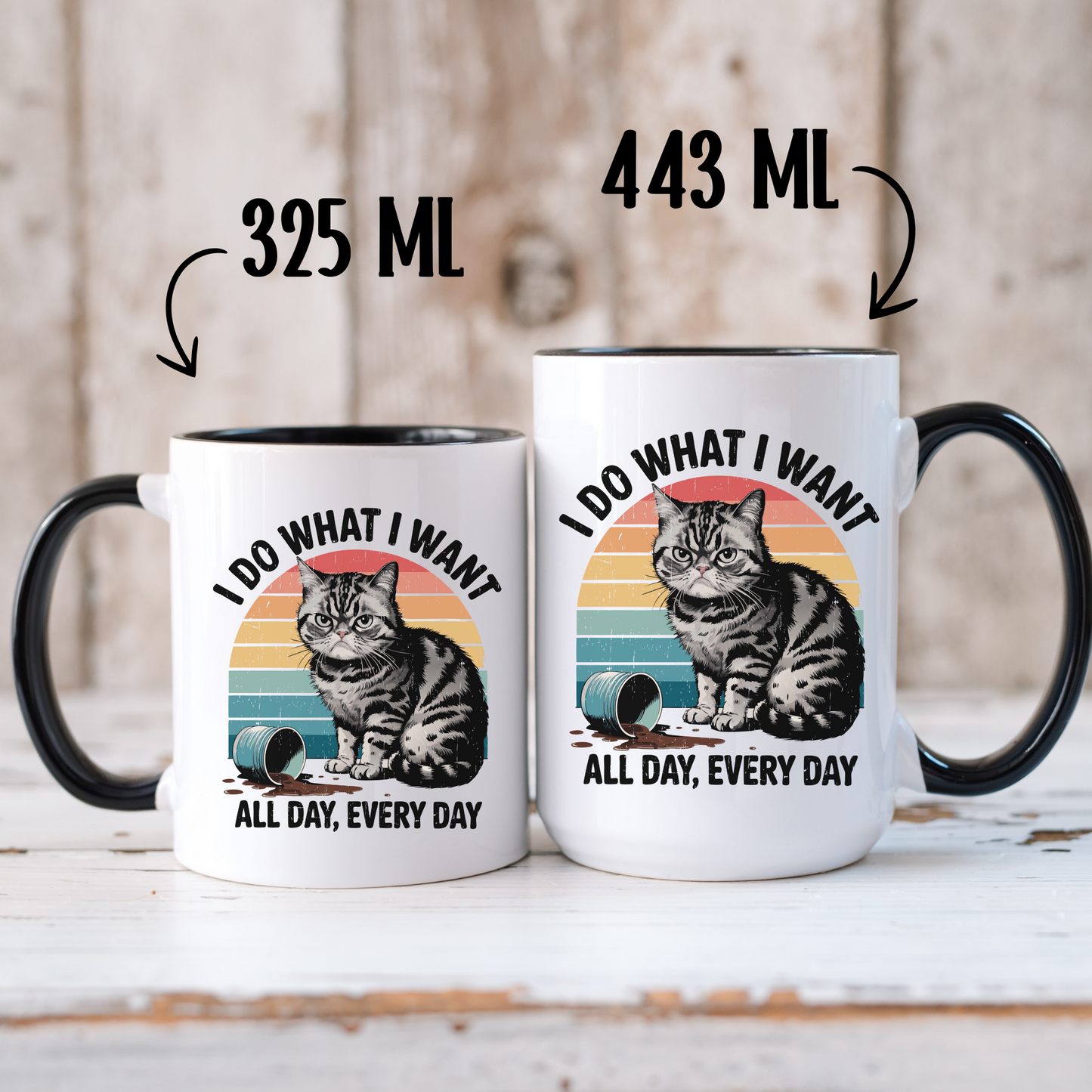 "Rebel Cat" Mug