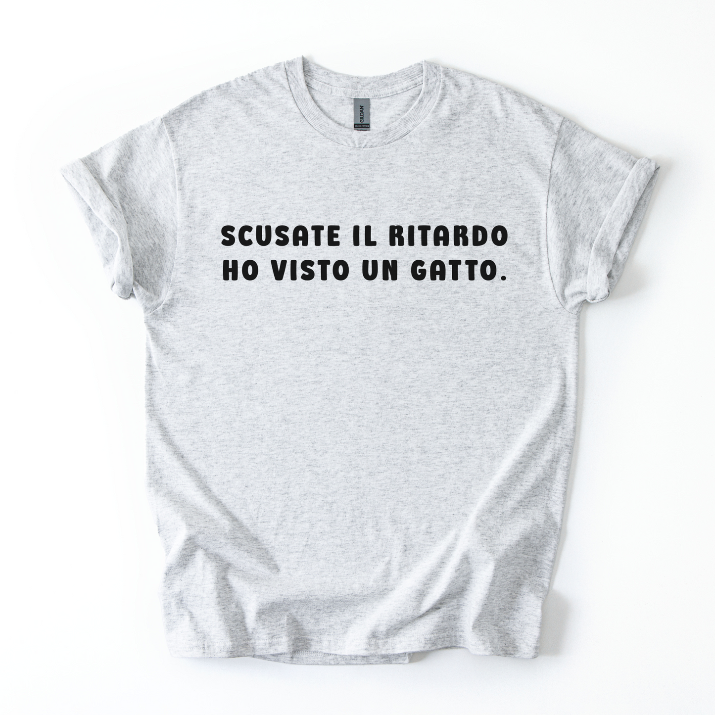 T-shirt Unisex "Ho Visto Un Gatto"