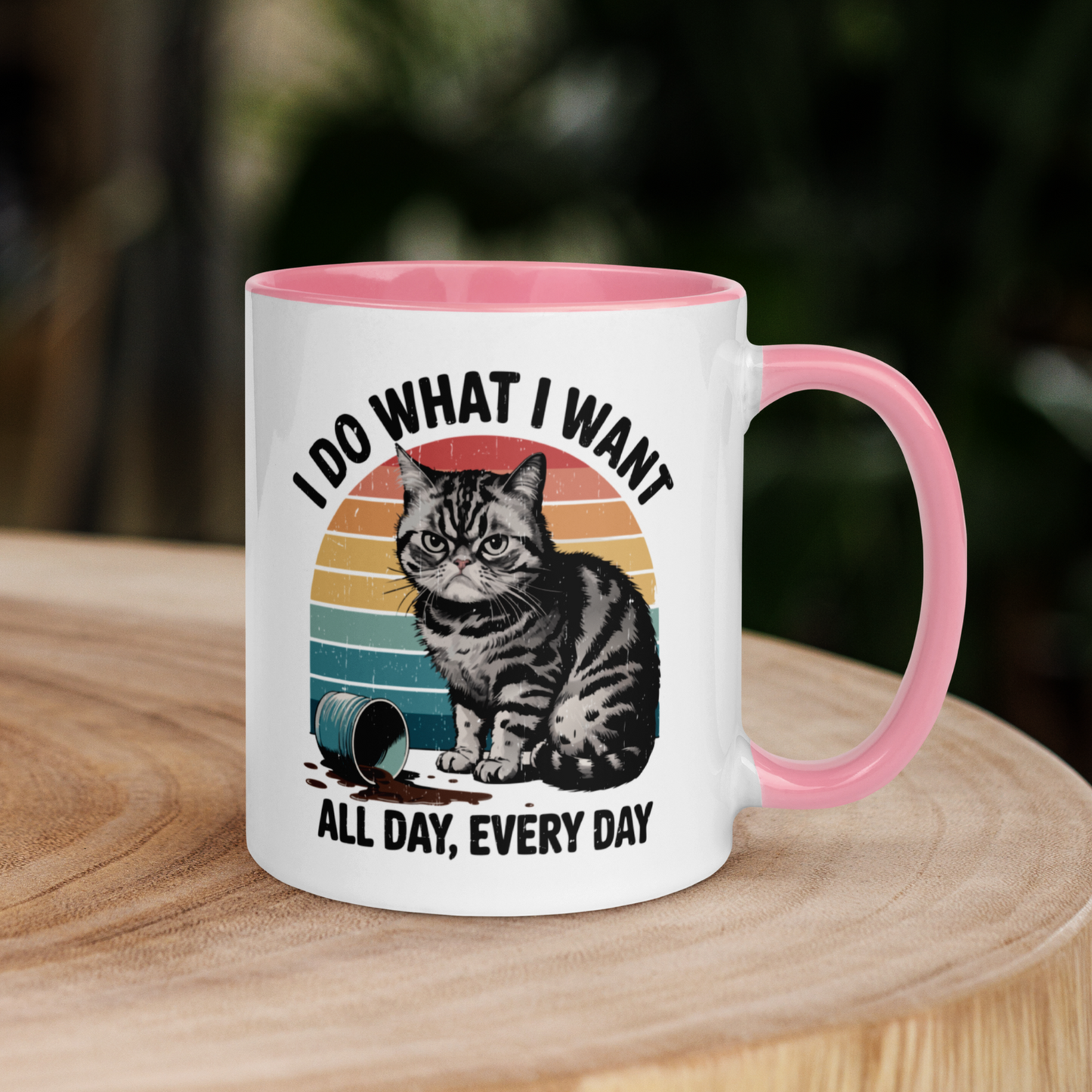 "Rebel Cat" Mug