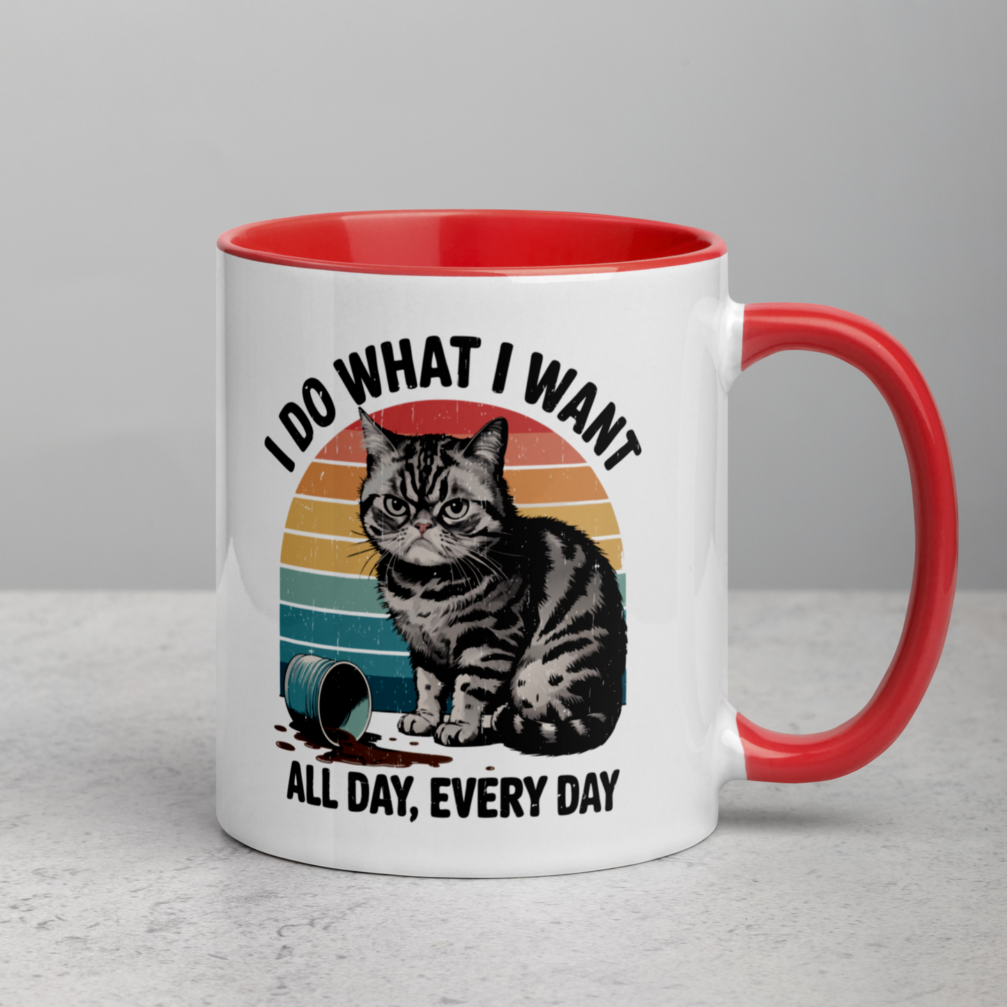 "Rebel Cat" Mug