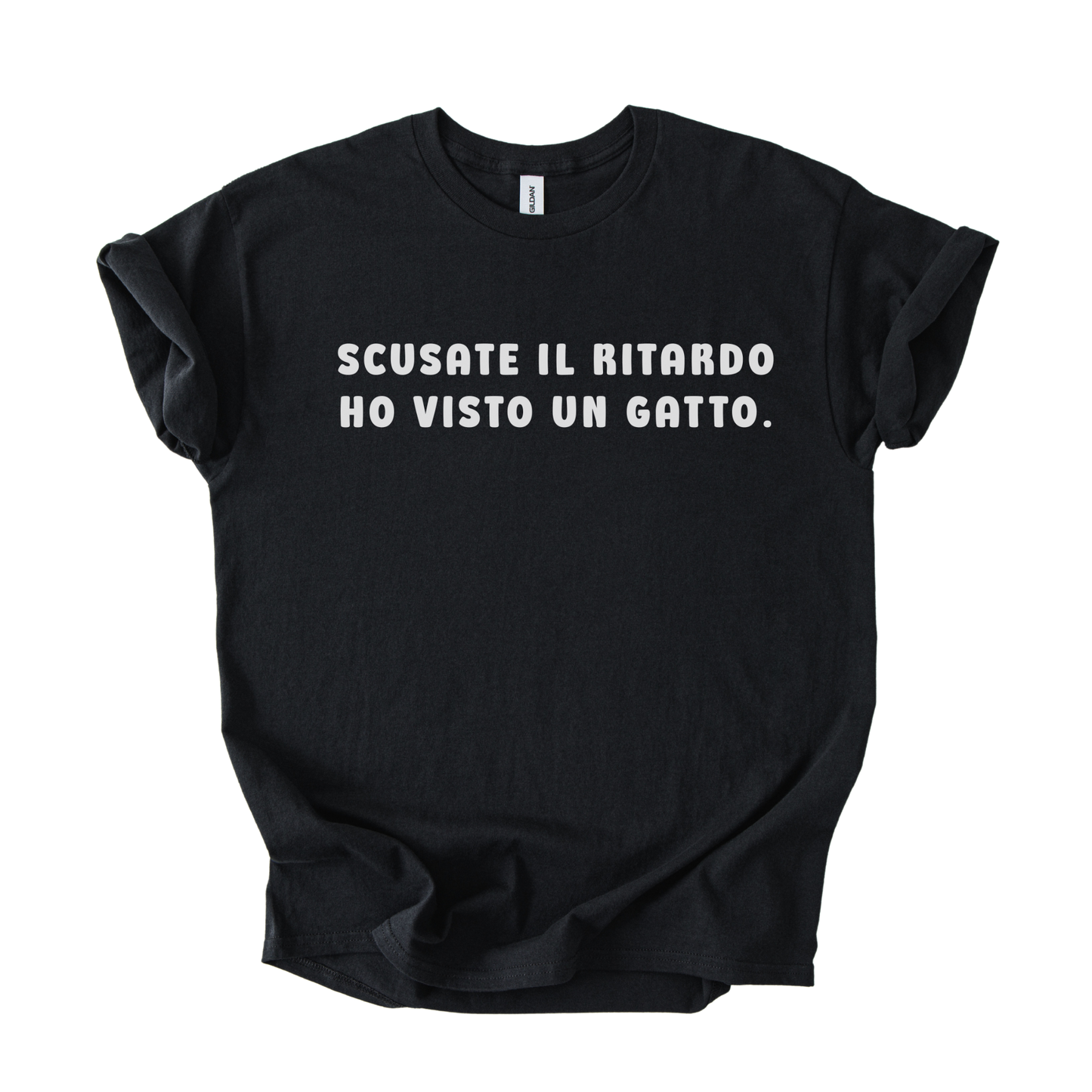 T-shirt Unisex "Ho Visto Un Gatto"