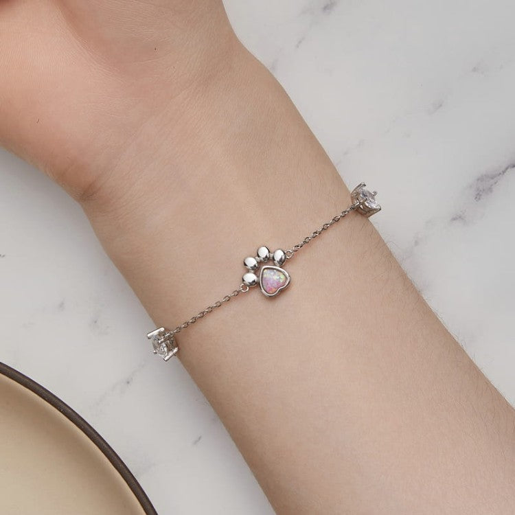 Bracciale "Impronta Nel Cuore" in argento S925