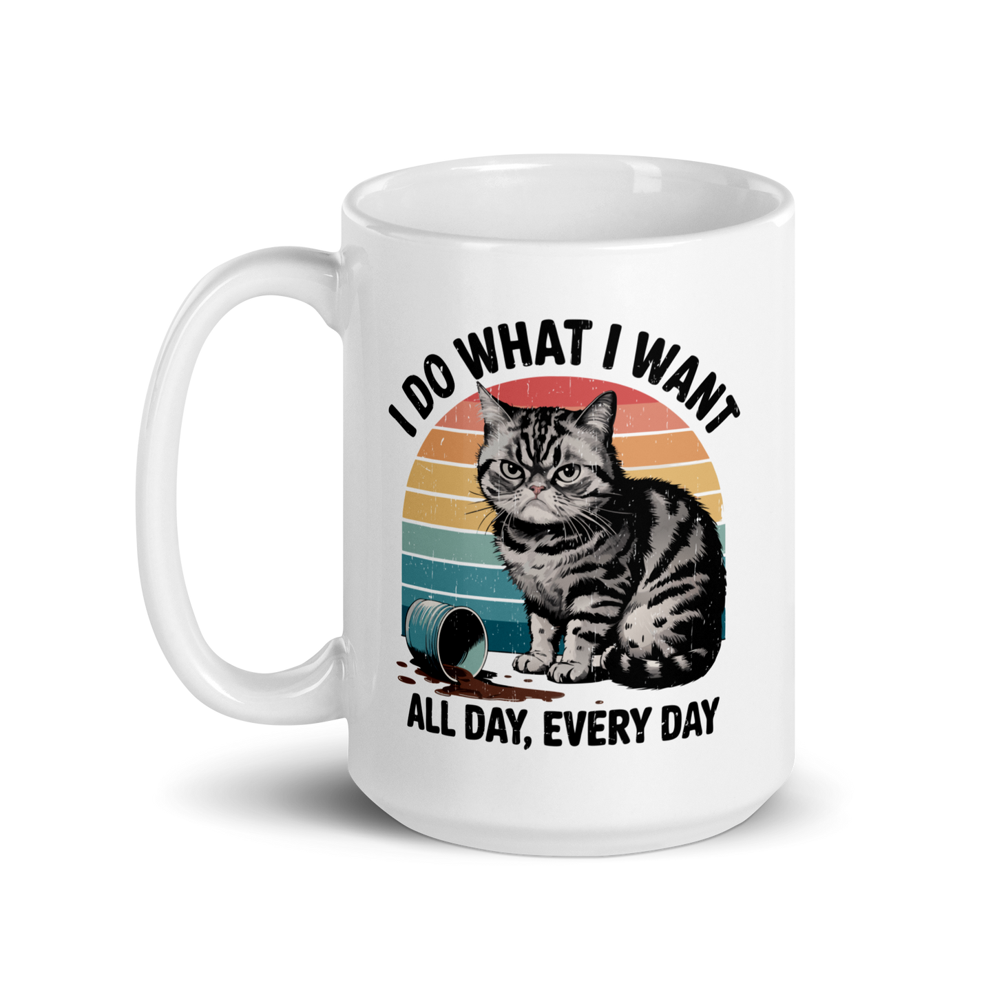 "Rebel Cat" Mug