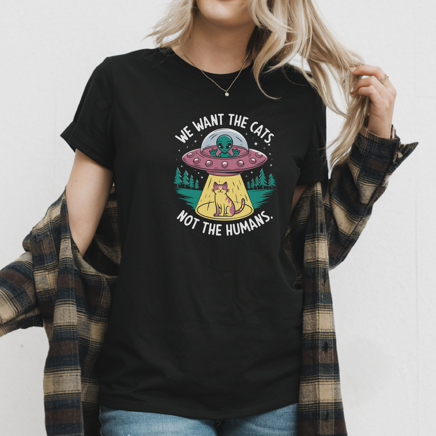 T-shirt Unisex "We Want The Cats"