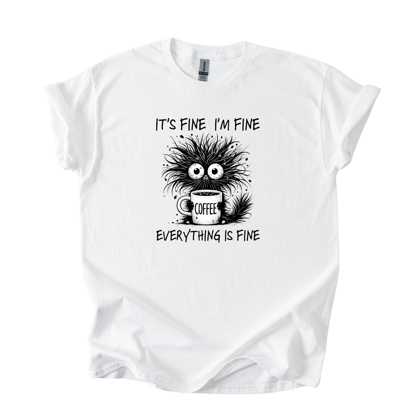 T-shirt Unisex "Gatto Esaurito"