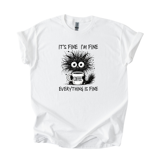 T-shirt Unisex "Gatto Esaurito"