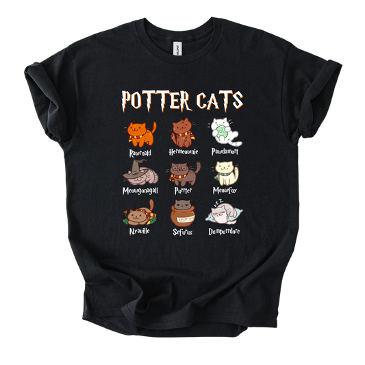 T-shirt Unisex "Potter Cats"