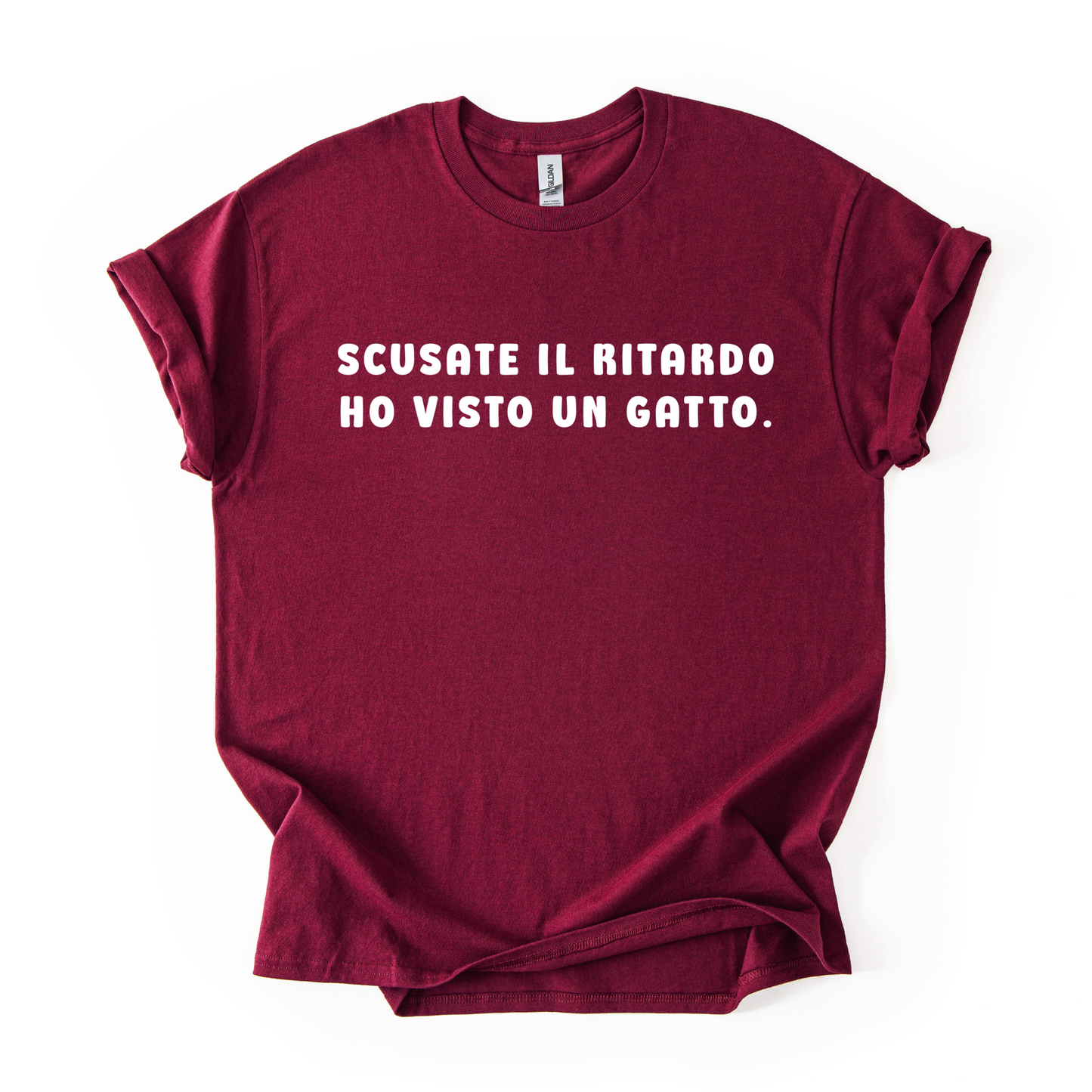 T-shirt Unisex "Ho Visto Un Gatto"