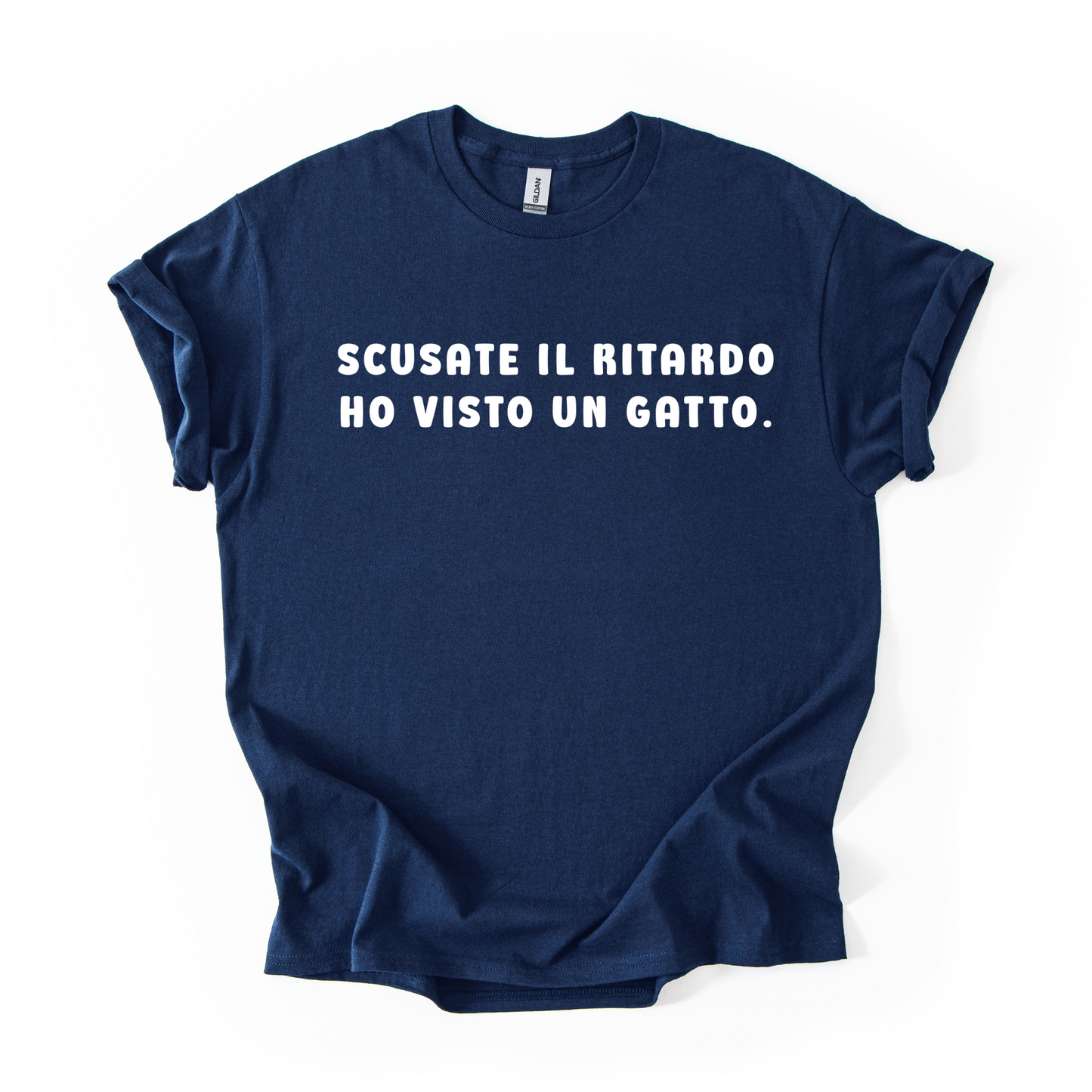 T-shirt Unisex "Ho Visto Un Gatto"