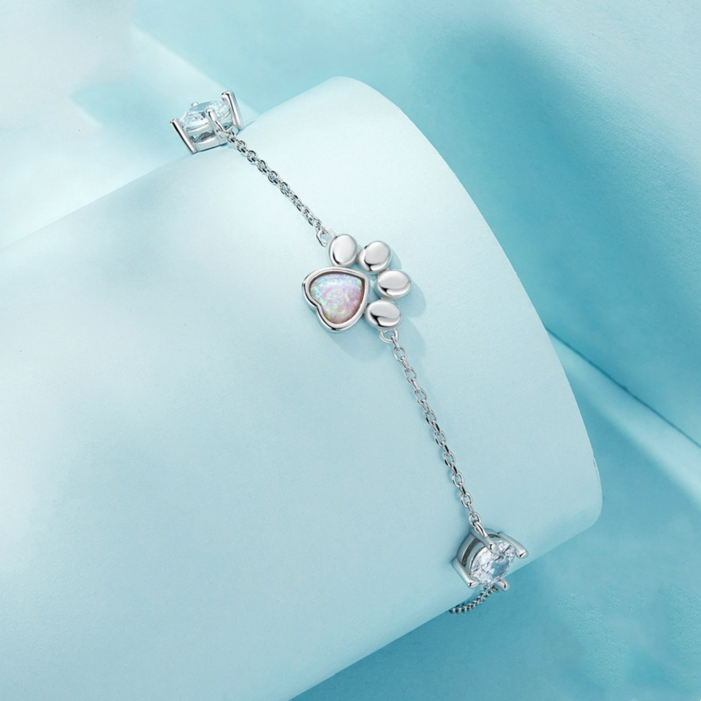 Bracciale "Impronta Nel Cuore" in argento S925