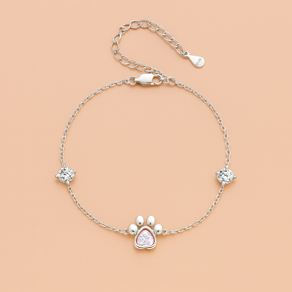 Bracciale "Impronta Nel Cuore" in argento S925