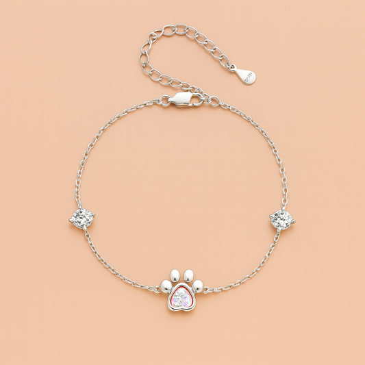 Bracciale "Impronta Nel Cuore" in argento S925