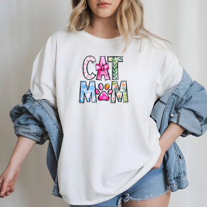 T-shirt "Cat Mom"