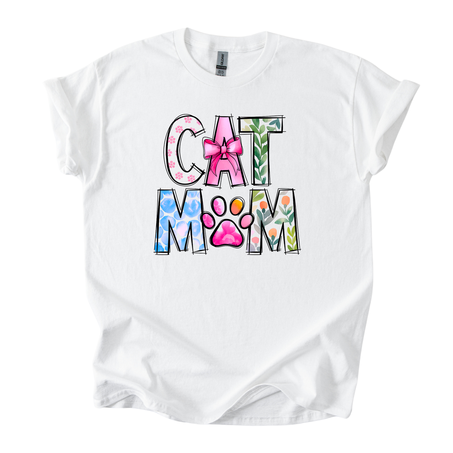 T-shirt "Cat Mom"