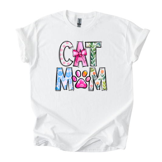 T-shirt "Cat Mom"