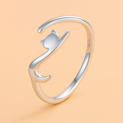 Anello "Coda Avvolgente" in argento S925