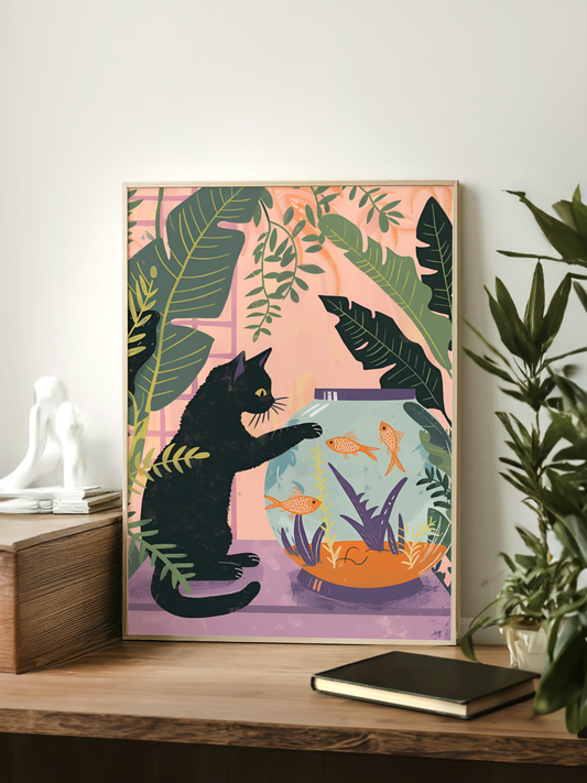 Poster "Sogni Felini sotto le Fronde"