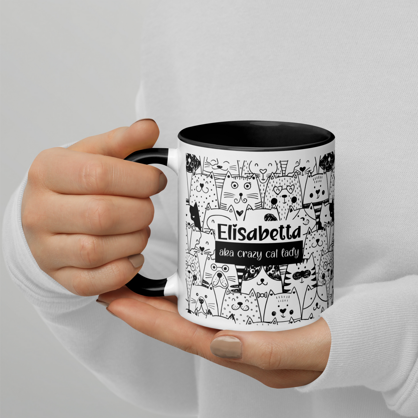 Tazza Personalizzata “Crazy Cat Lady”