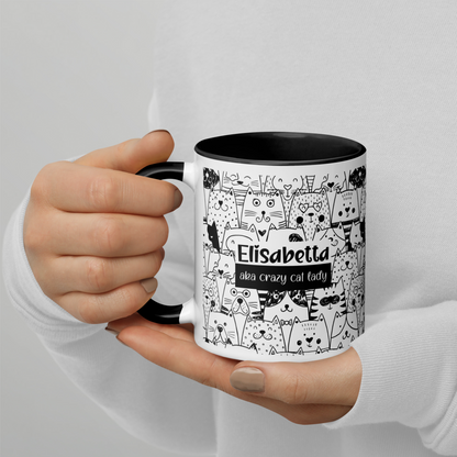 Tazza Personalizzata “Crazy Cat Lady”