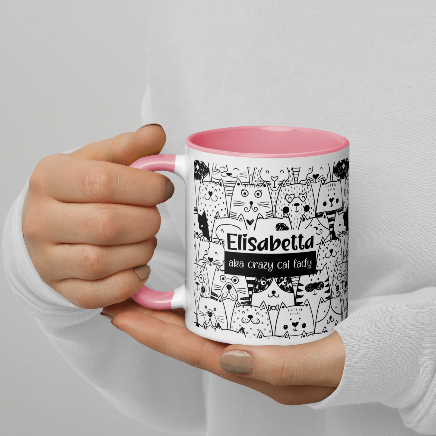 Tazza Personalizzata “Crazy Cat Lady”