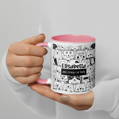Tazza Personalizzata “Crazy Cat Lady”
