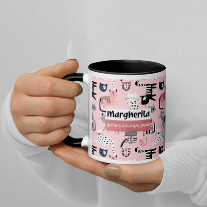Tazza Personalizzata “Gattara a tempo pieno”