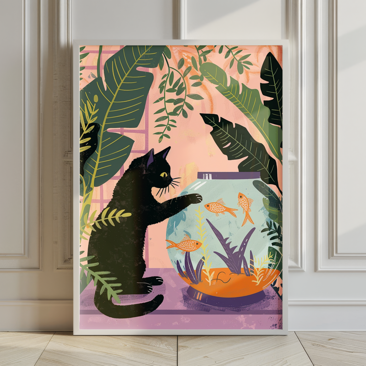 Poster "Sogni Felini sotto le Fronde"