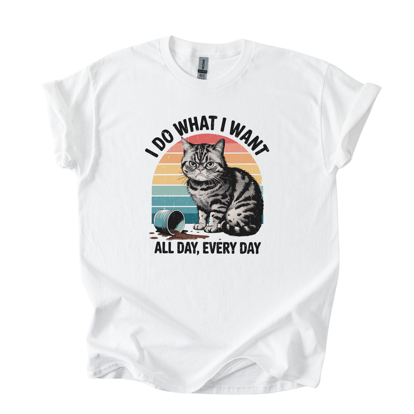 T-shirt Unisex "Gatto Ribelle"
