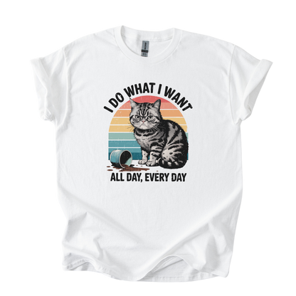 T-shirt Unisex "Gatto Ribelle"