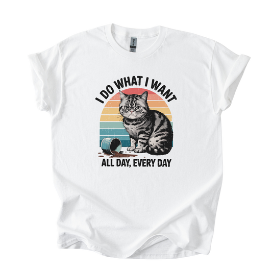 T-shirt Unisex "Gatto Ribelle"