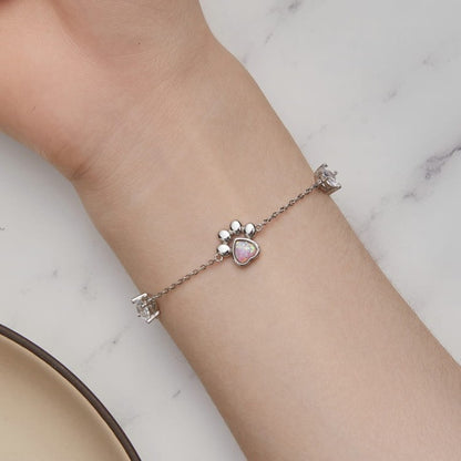 Bracciale "Impronta Nel Cuore" in argento S925