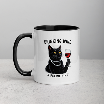 Tazza "Cats and Wine"