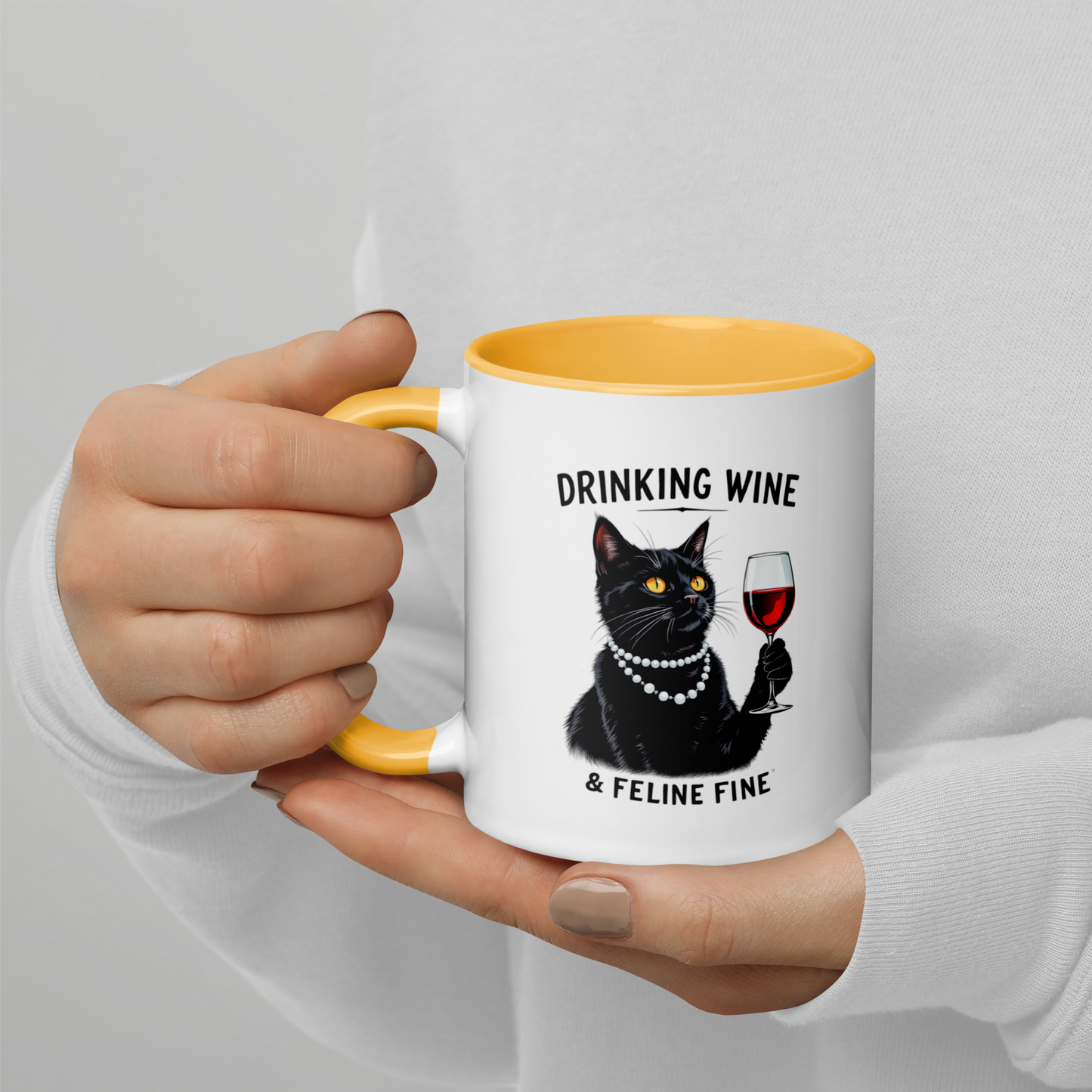 Tazza "Cats and Wine"