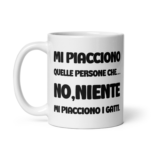 Tazza "Mi Piacciono i Gatti"