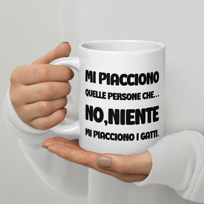 Tazza "Mi Piacciono i Gatti"